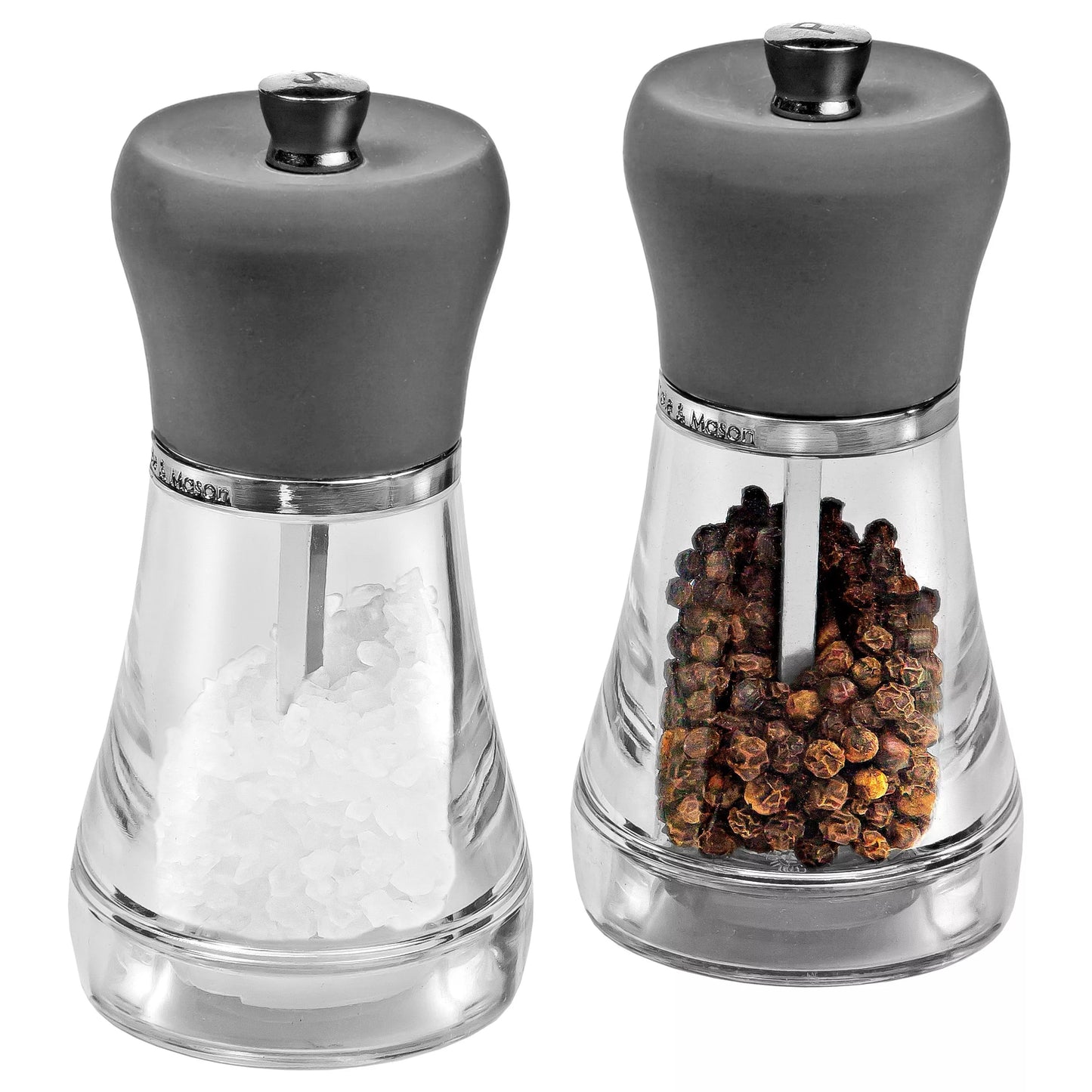 COLE AND MASON NAPOLI SALT AND PEPPER MILL SET