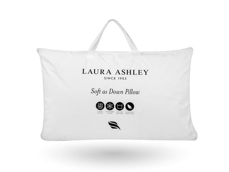 LAURA ASHLEY SOFT AS DOWN PILLOW