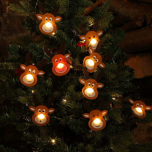 NOMA 10 REINDEER STRING LIGHT - BATTERY OPERATED