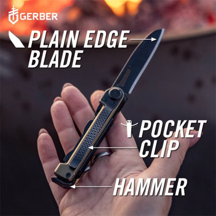 GERBER ARMBAR SCOUT ORANGE MULTI-TOOL KNIFE