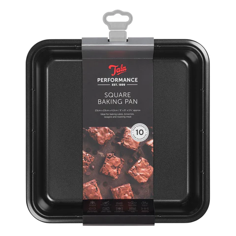 TALA SQUARE CAKE TIN 23CM