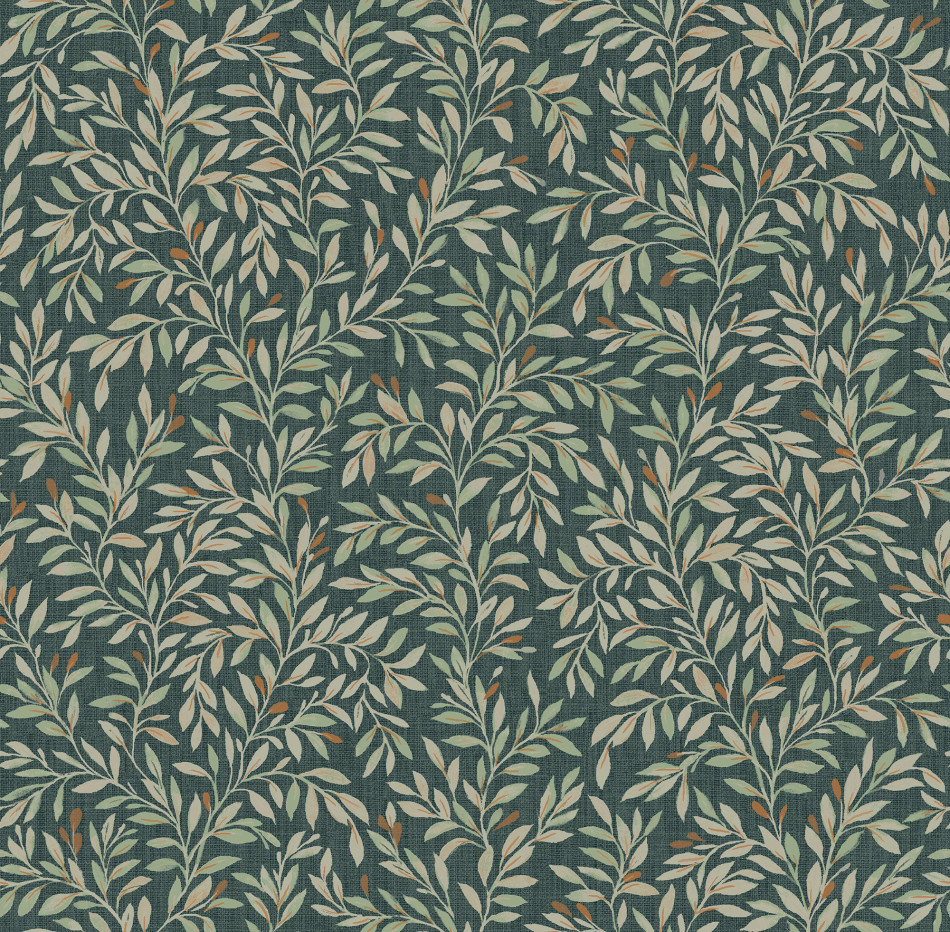 NEXT DITSY LEAF EMERALD WALLPAPER