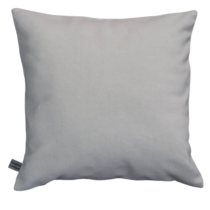 FERVOR + HUE CUSHION VELVET PLAIN MOCHA 50X50CM