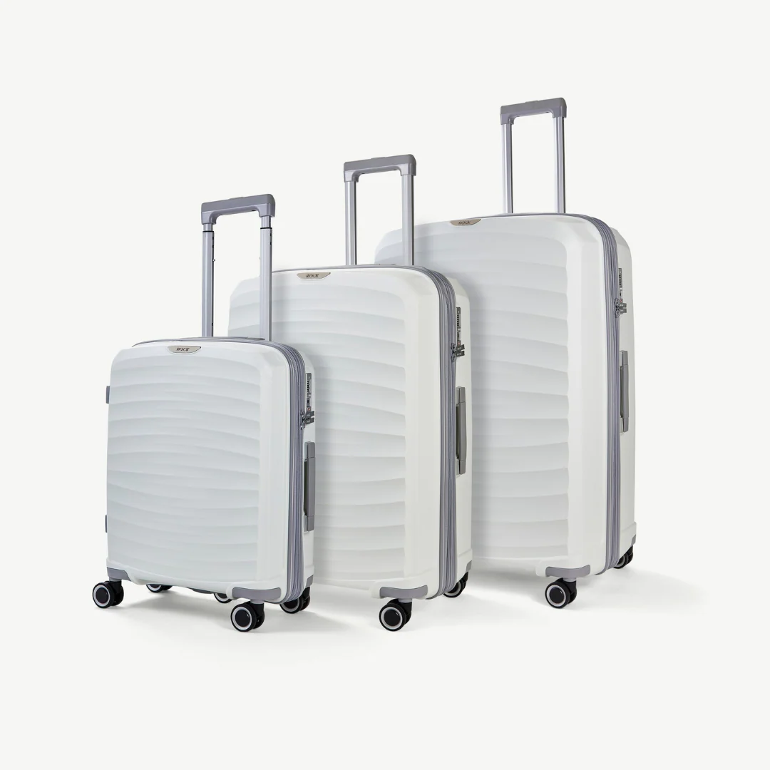 ROCK SUNWAVE WHITE SUITCASE