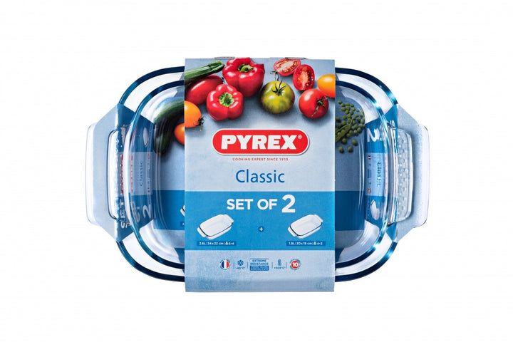 PYREX SET OF 2 DISHES
