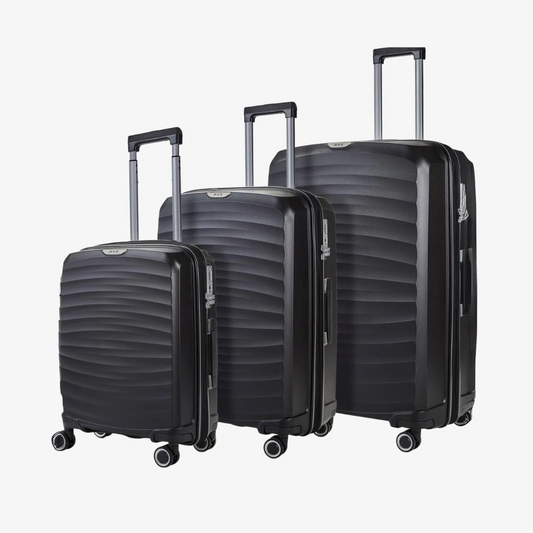 ROCK SUNWAVE BLACK SUITCASE