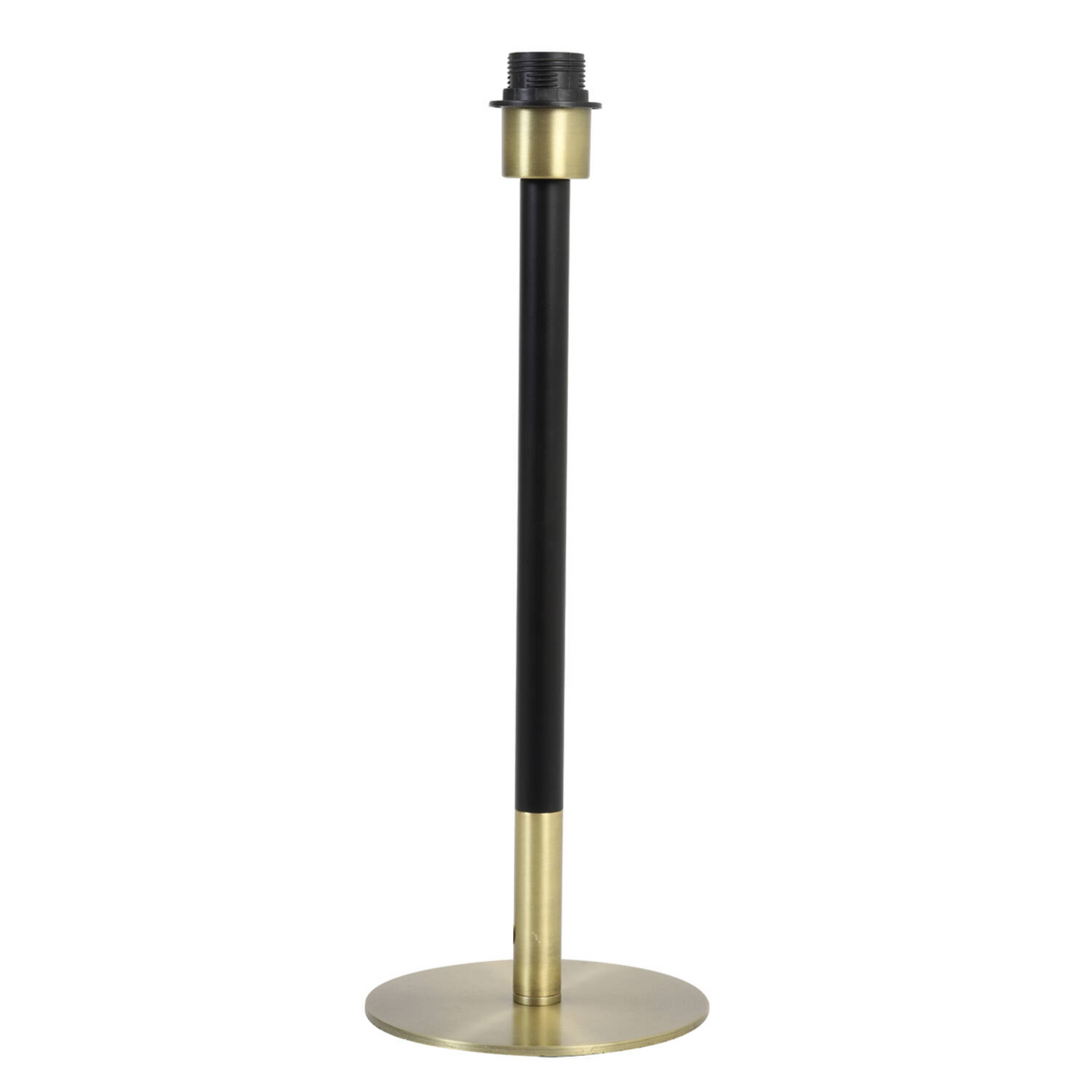 LIGHT & LIVING RODRIGO TABLE LAMP-BRONZE & MATT BLACK
