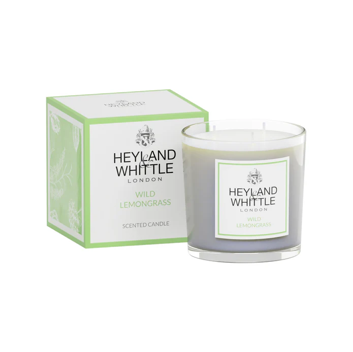 HEYLAND & WHITTLE 180G CANDLE WILD LEMONGRASS