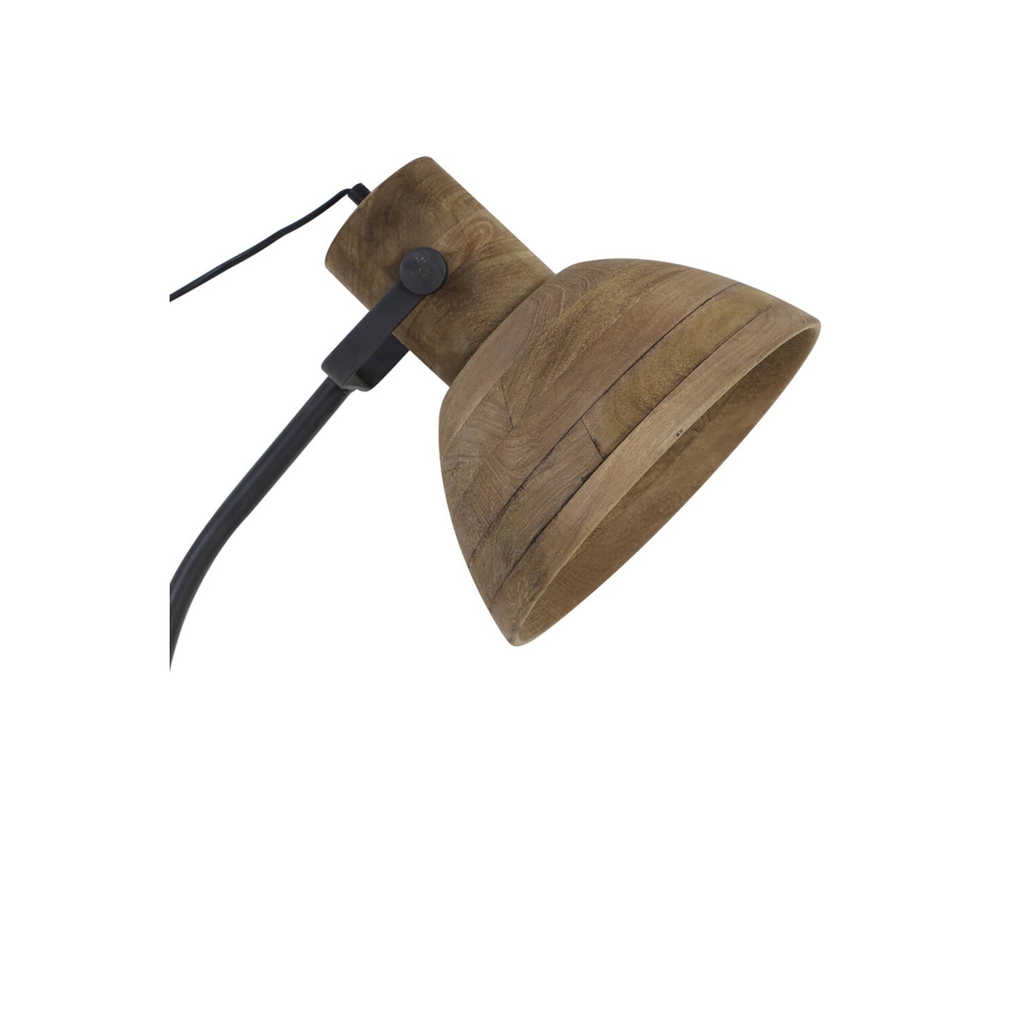 LIGHT & LIVING FLOOR LAMP IMBERT BROWN WOOD