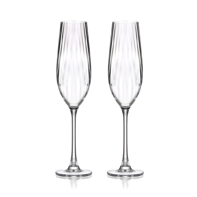 TIPPERARY SET OF 2 CHAMPAGNE GLASSES