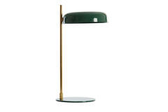 LIGHT & LIVING MALEKA TABLE LAMP-GREEN & GOLD