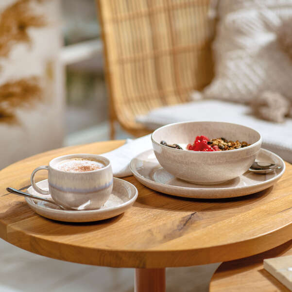 VILLEROY & BOCH PERLEMOR SAND COFFEE CUP