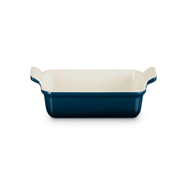 LE CREUSET HERITAGE RECT DISH 19CM NUIT