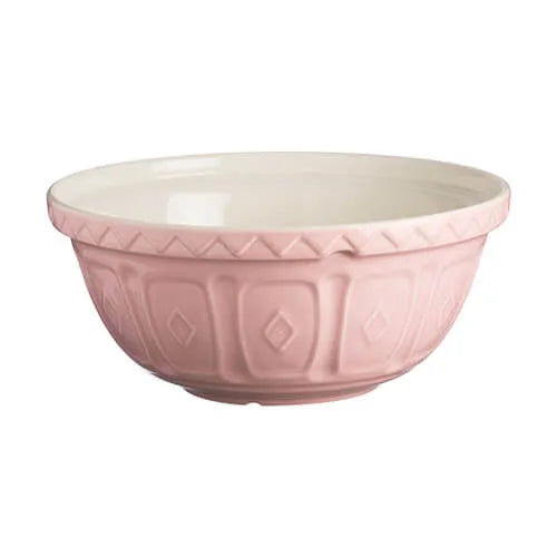 COLOUR MIX S24 POWDER PINK MIXING BOWL 24CM