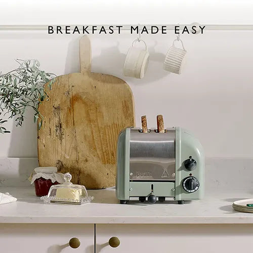 DUALIT CLASSIC 2 SLICE VARIO TOASTER - SAGE