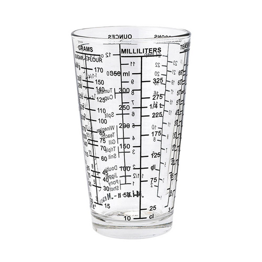 EDDINGTONS MIX N MEASURE GLASS 16OZ