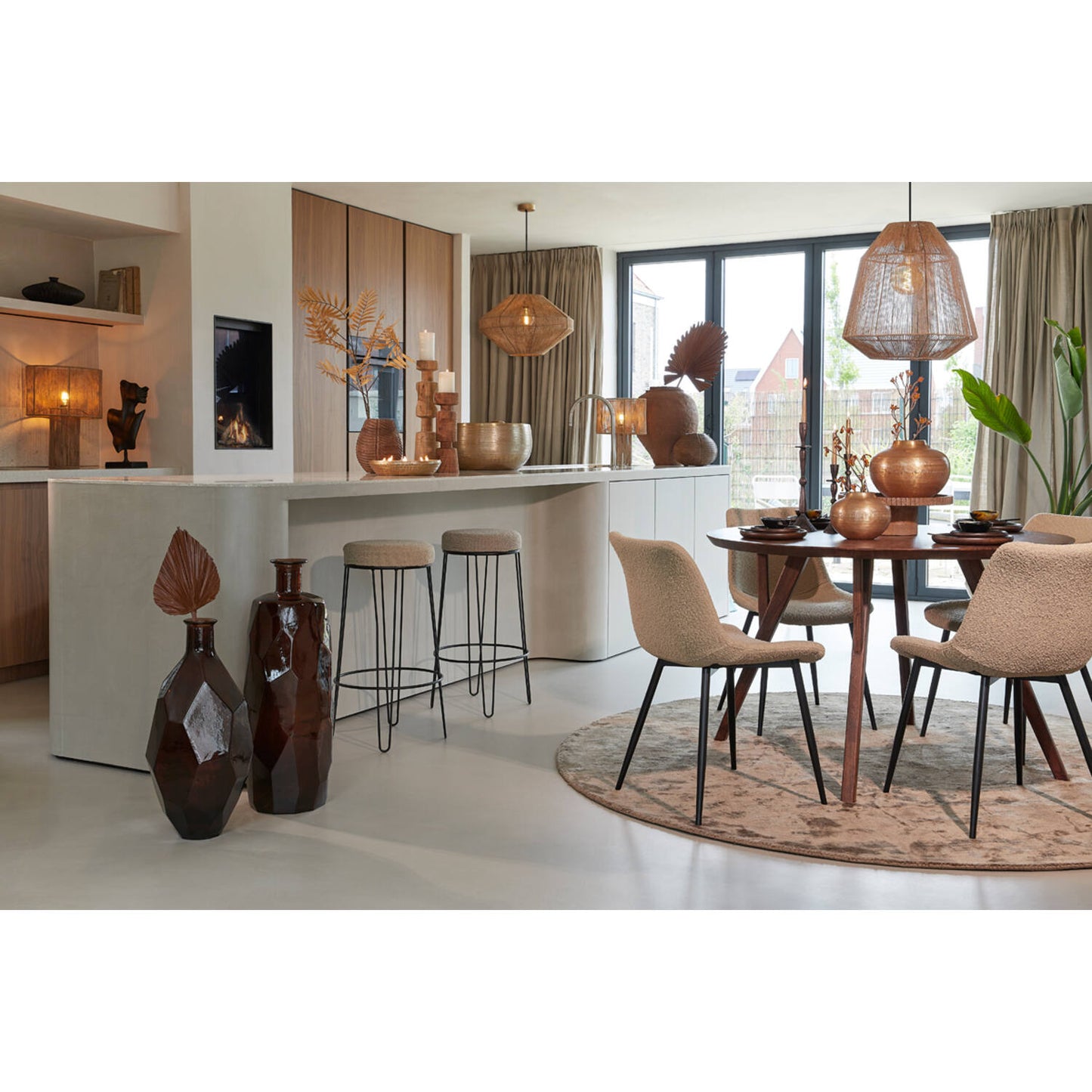 LIGHT & LIVING HANGING LAMP MALVA