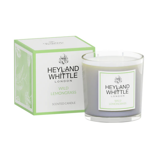 HEYLAND & WHITTLE 400G 2 WICK CANDLE- WILD LEMONGRASS
