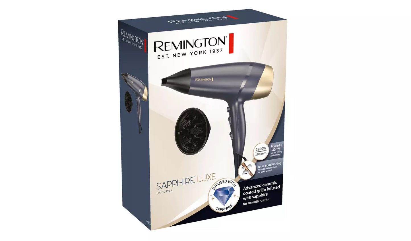 REMINGTON SAPPHIRE LUXE 2200W HAIR DRYER