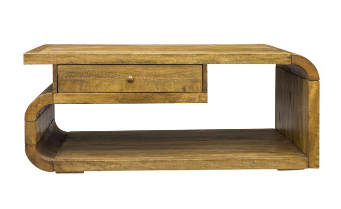 BLUEBONE MANGO LOUNGE COFFEE TABLE WITH DRAWER