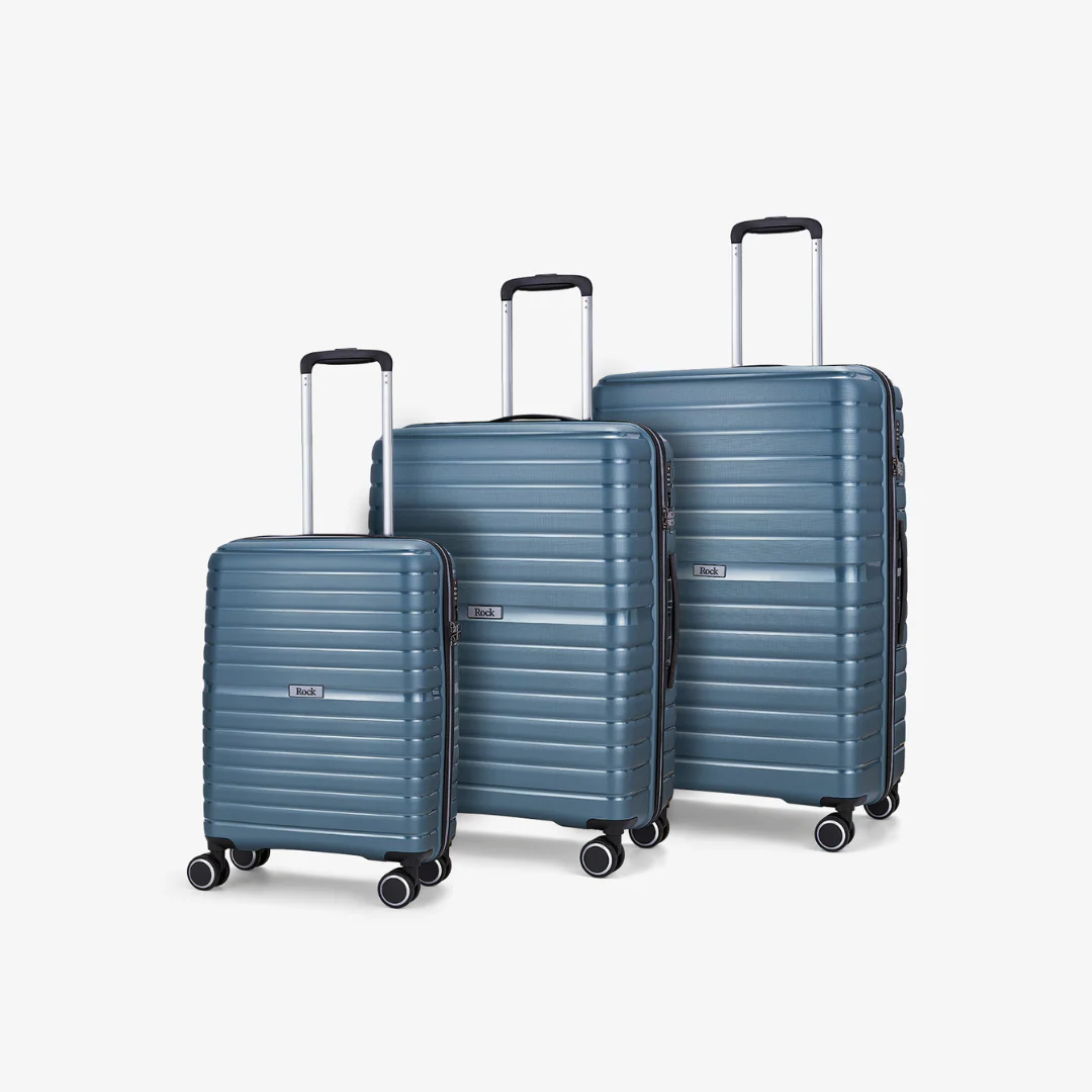 ROCK HYDRALITE BLUE SUITCASE