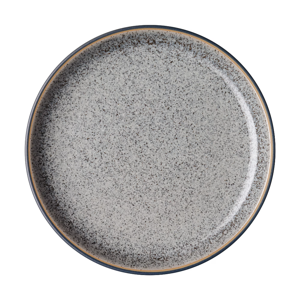DENBY STUDIO GREY COUPE MEDIUM PLATE