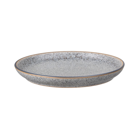 DENBY STUDIO GREY COUPE MEDIUM PLATE