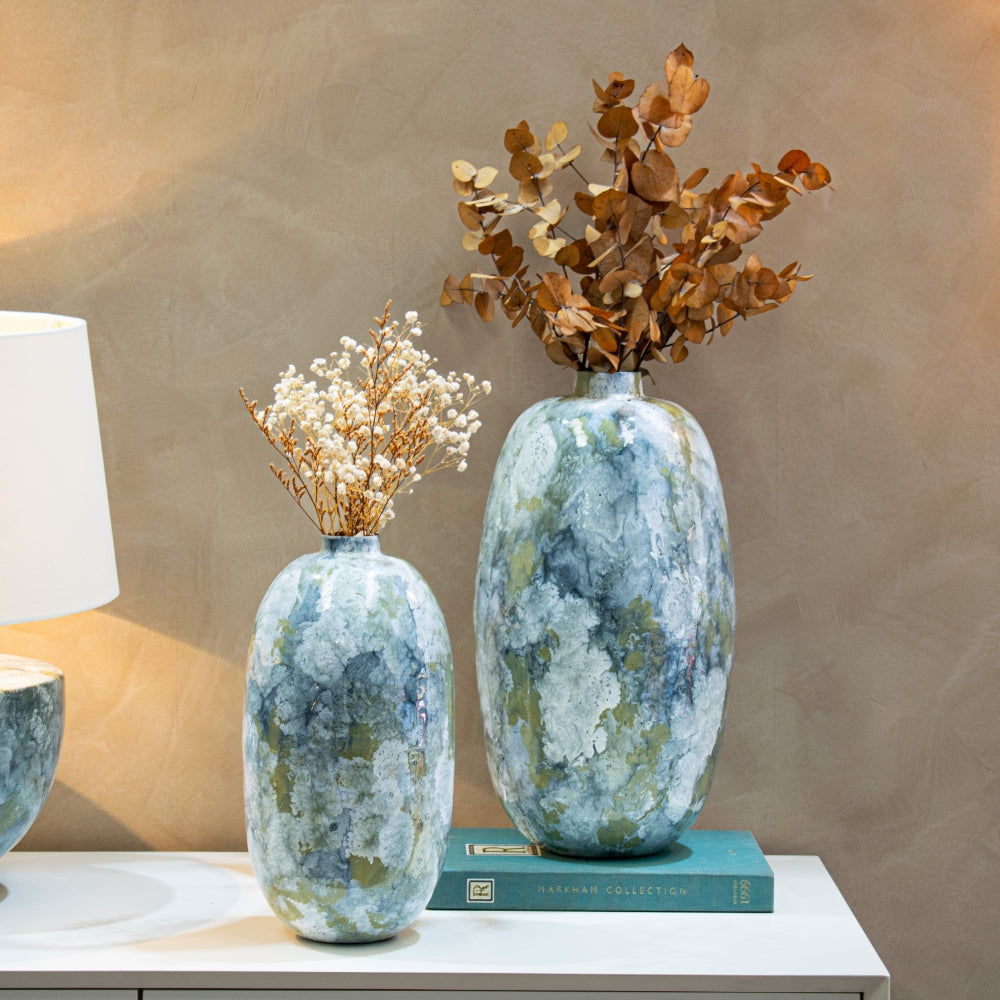 WEBSTERS IGINO VASE PAIR