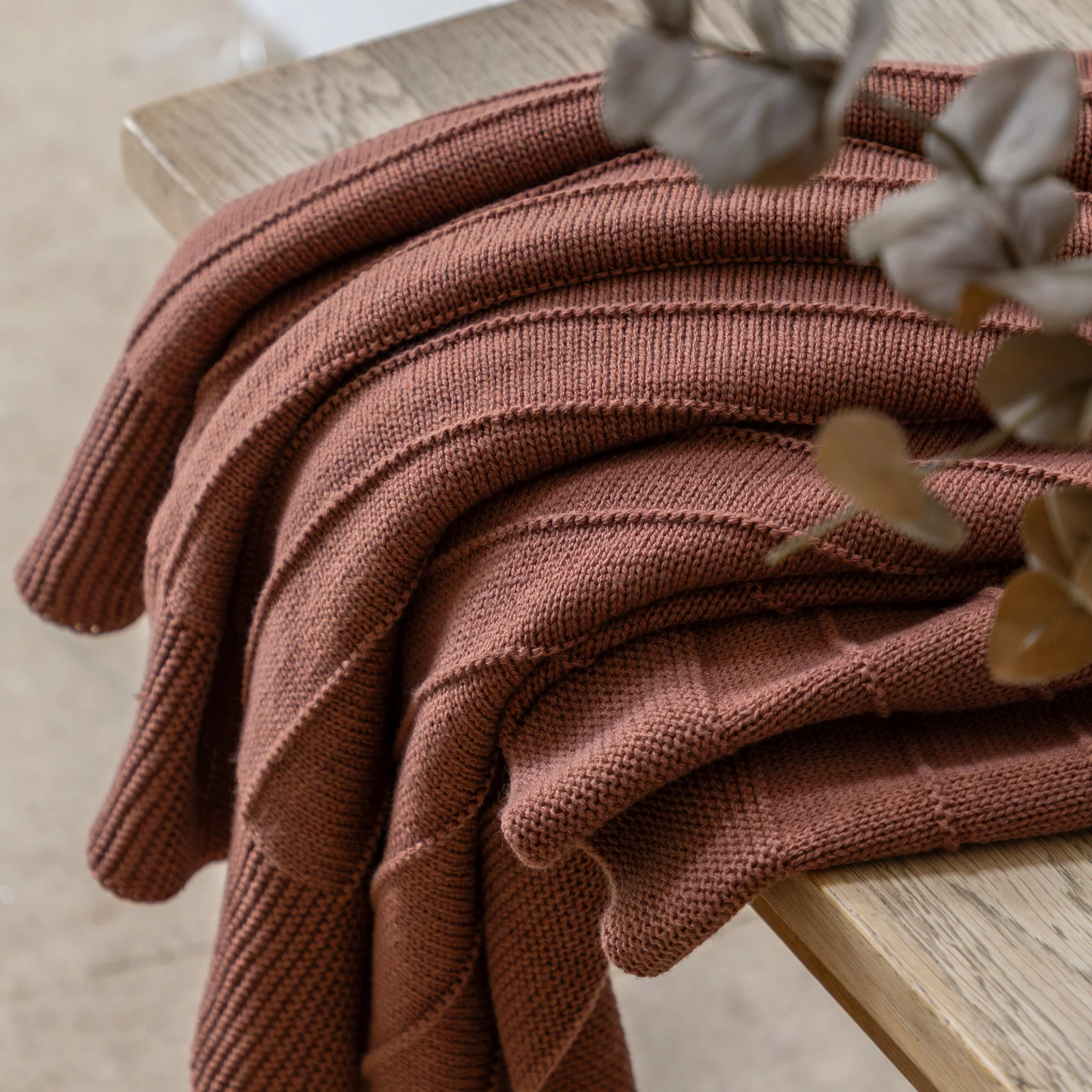 FLORENCE KNIT THROW