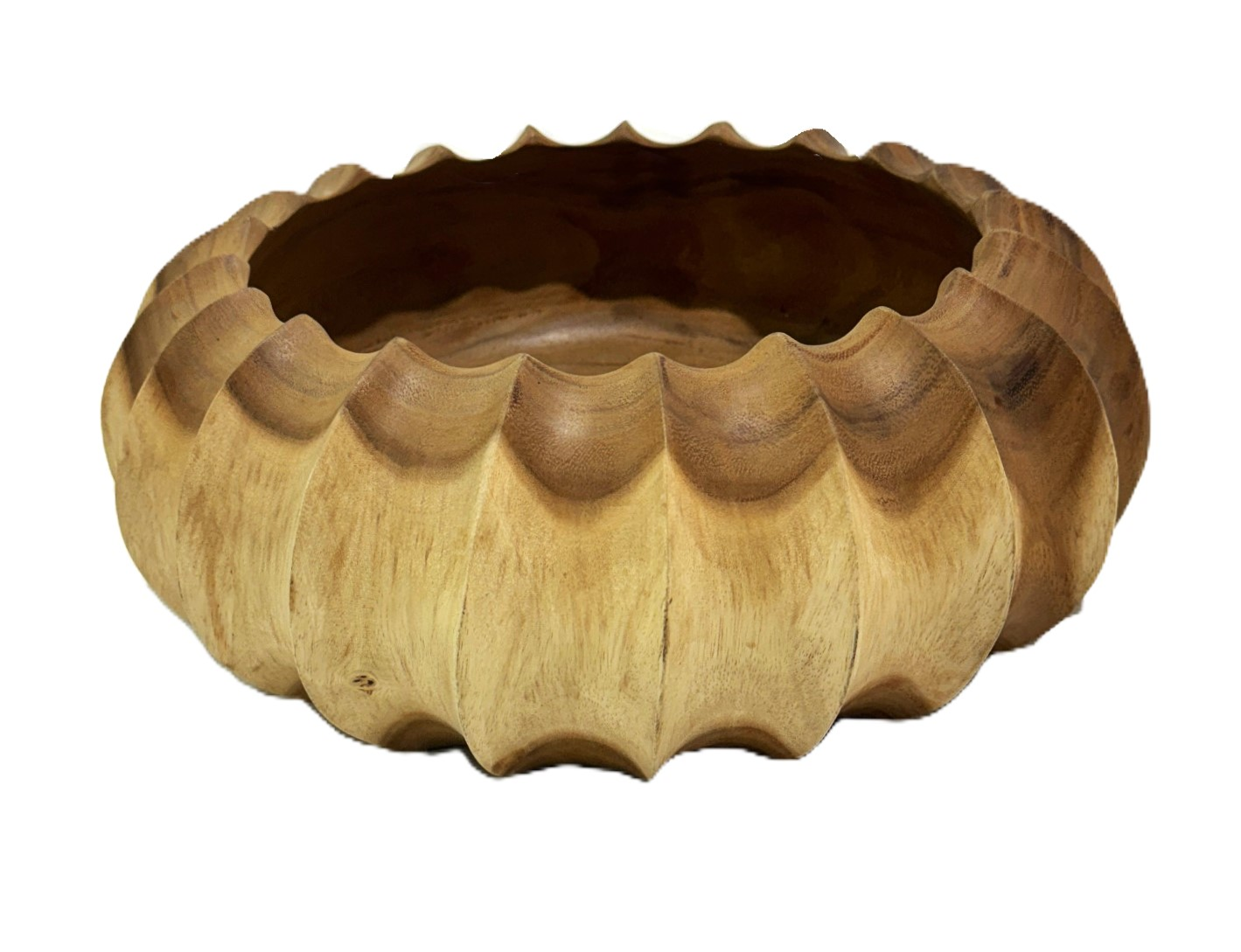 FLORES SCALLOPED BOWL