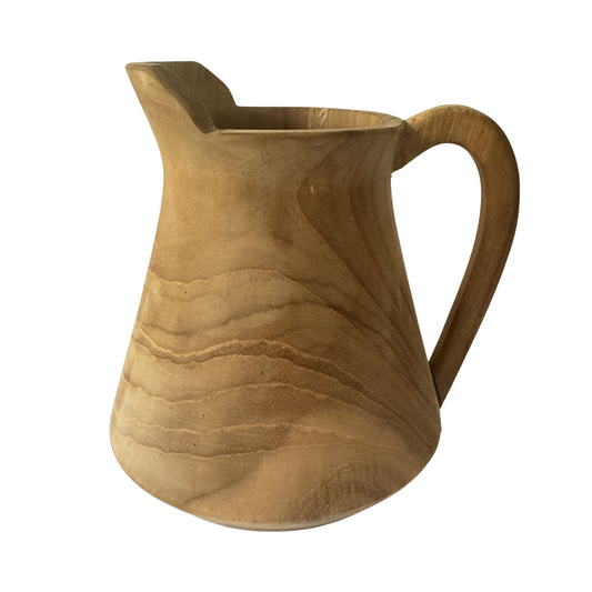 WOODEN JUG
