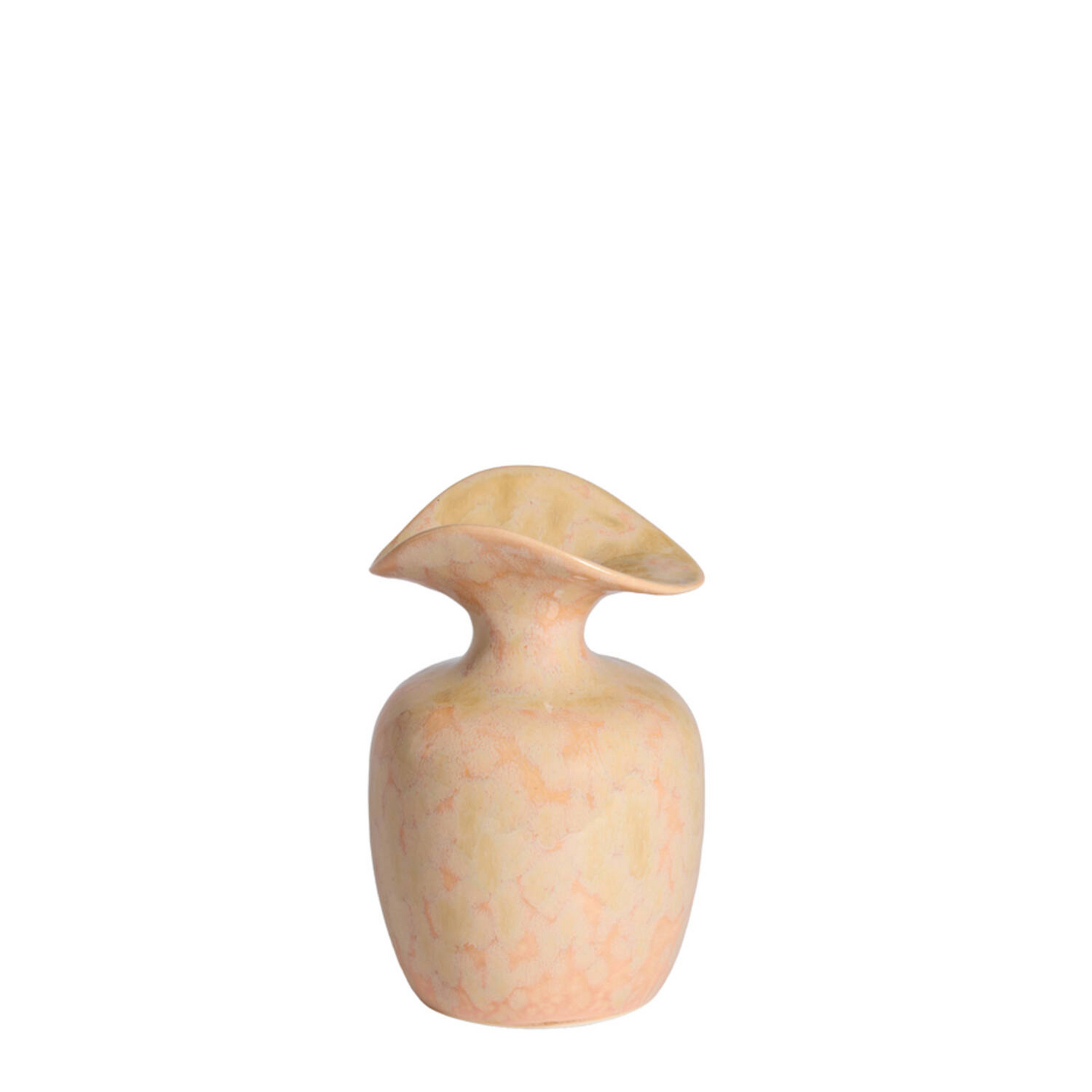 VASE DECO MARILLO CERAMIC LIGHT PEACH
