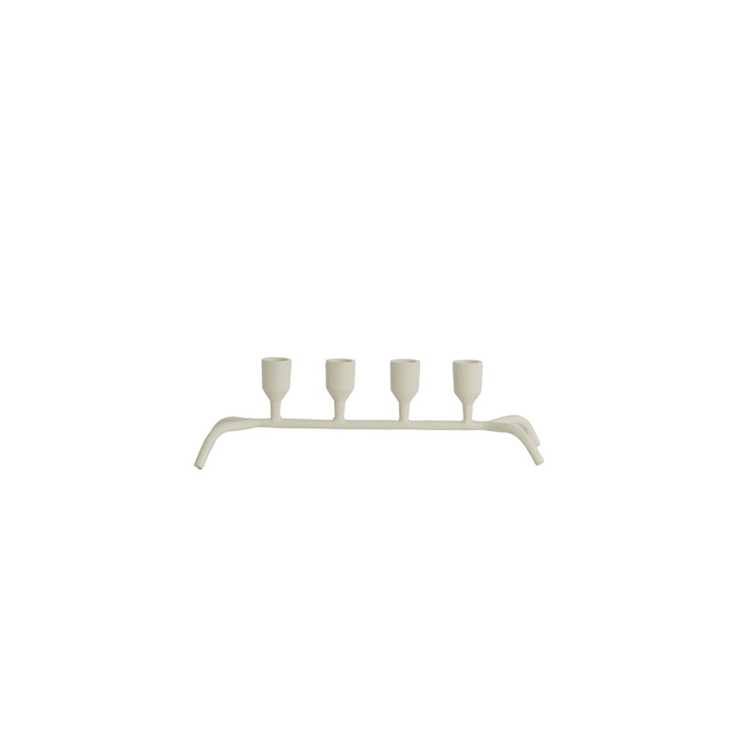 LIGHT & LIVING ACCESSORY CANDLE STICK 4L 38*11.5*10CM CALZADA CREAM