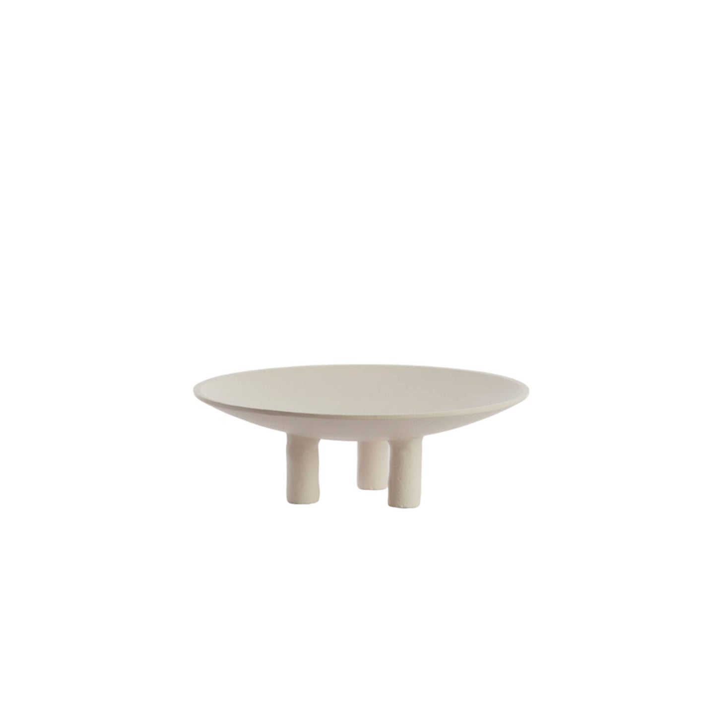 LIGHT & LIVING ACCESSORY PLATEAU ON BASE 30.5*10.5CM TABUA CREAM