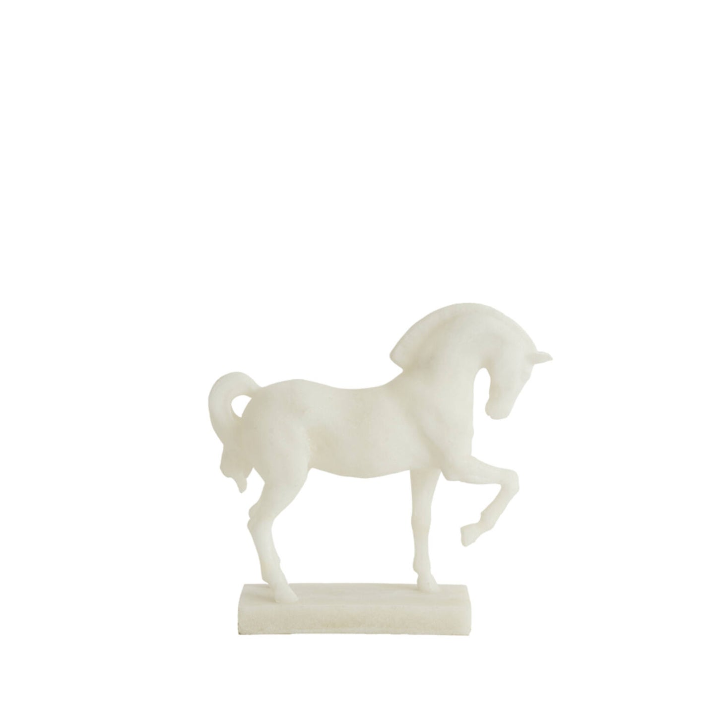 LIGHT & LIVING ACCESSORY ORNAMENT 31*10*29CM HORSE CREAM