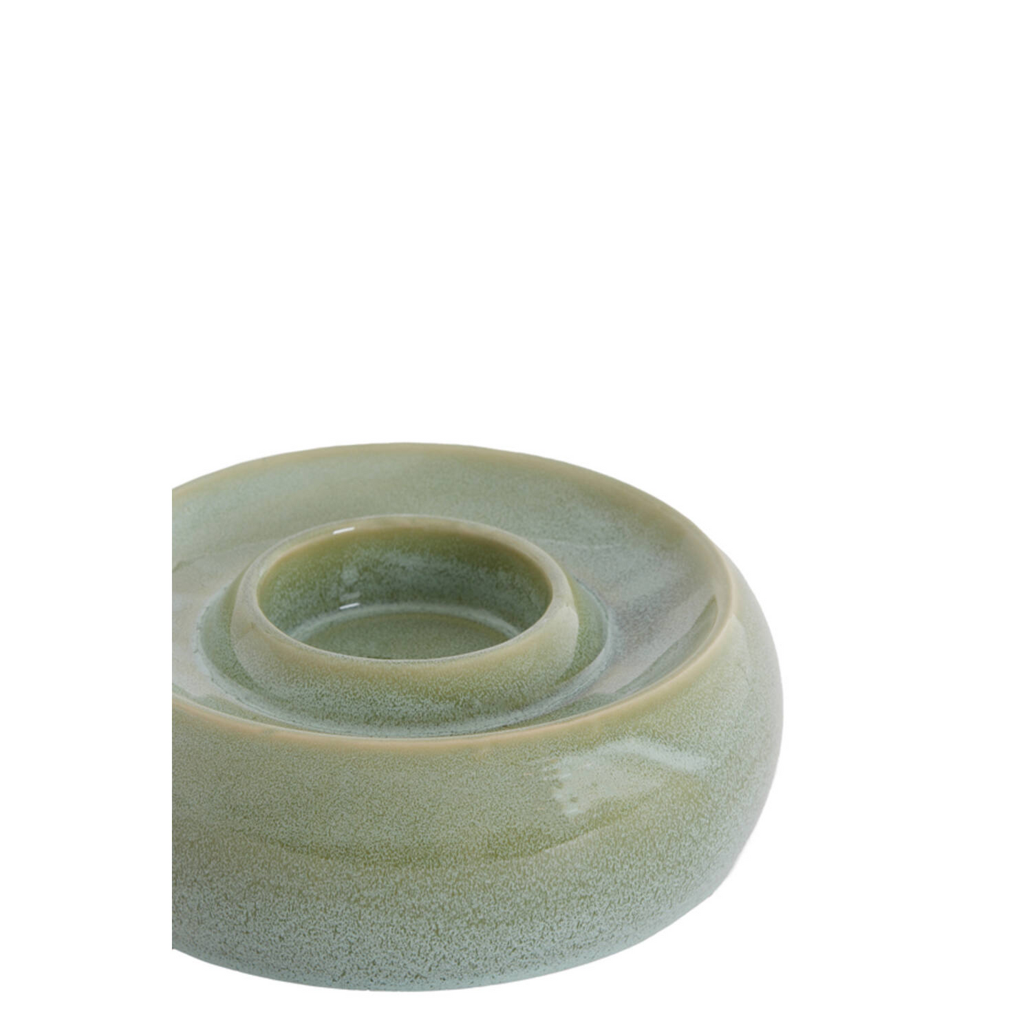 TEALIGHT HOLDER OTHONI CERAMIC-MINT GREEN