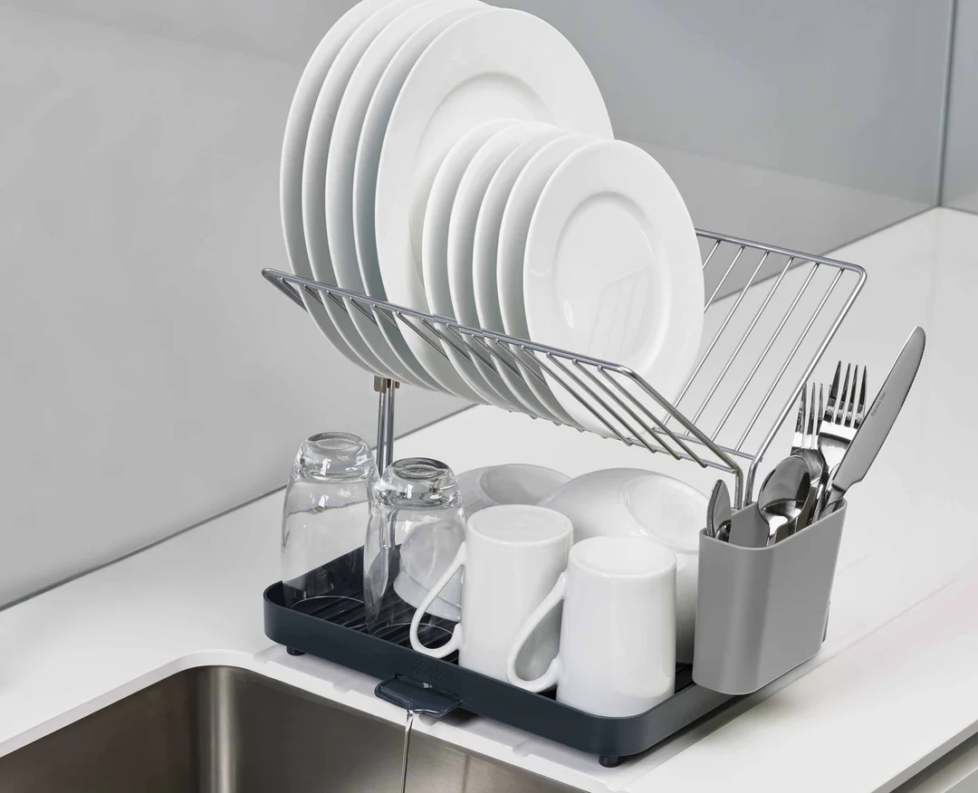 JOSEPH JOSEPH Y-RACK™ GREY 2-TIER DISH RACK