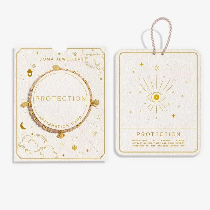 AFFIRMATION CARD PROTECTION BRACELET