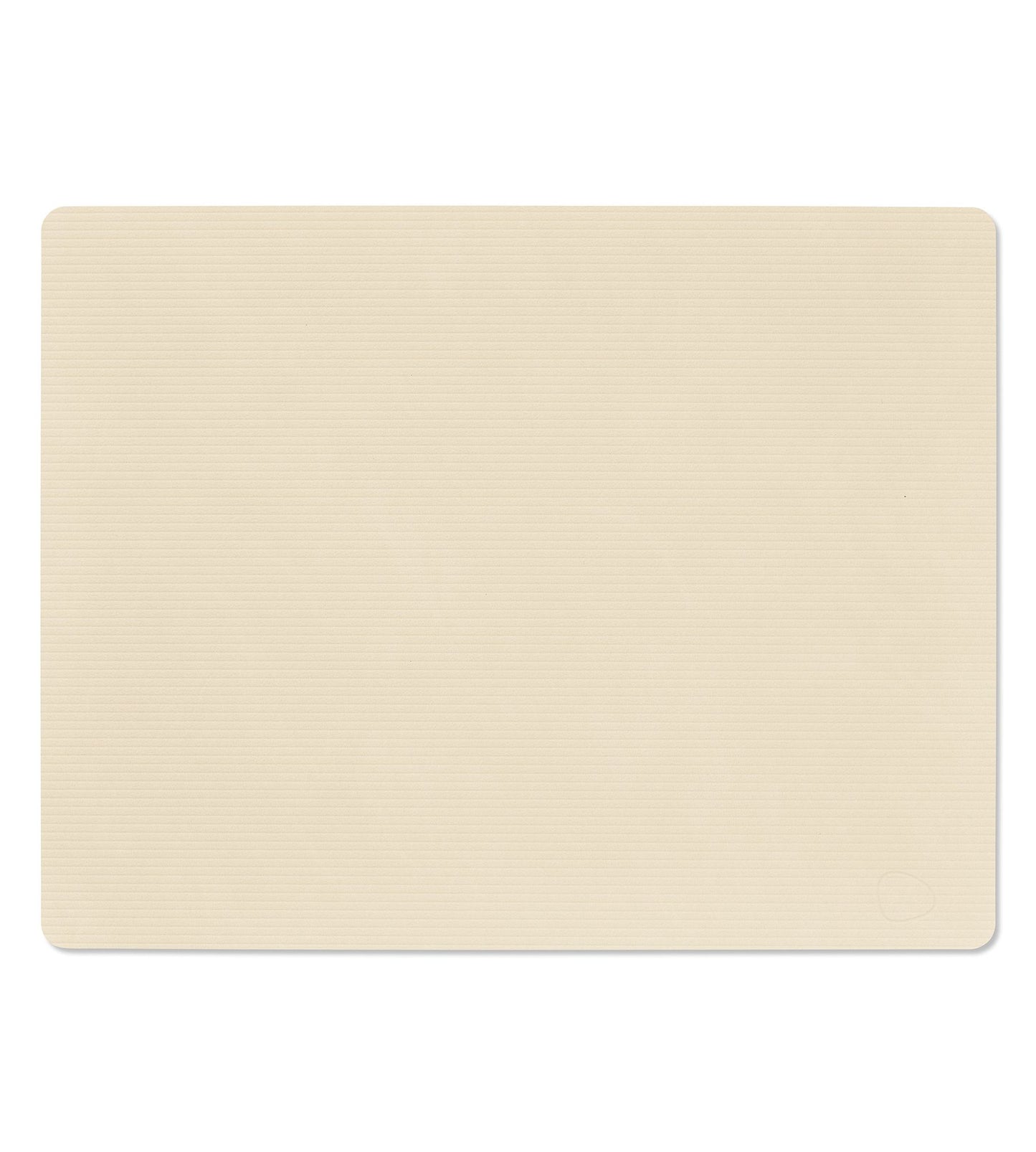 TABLE MAT SQUARE L CORDUROY VANILLA