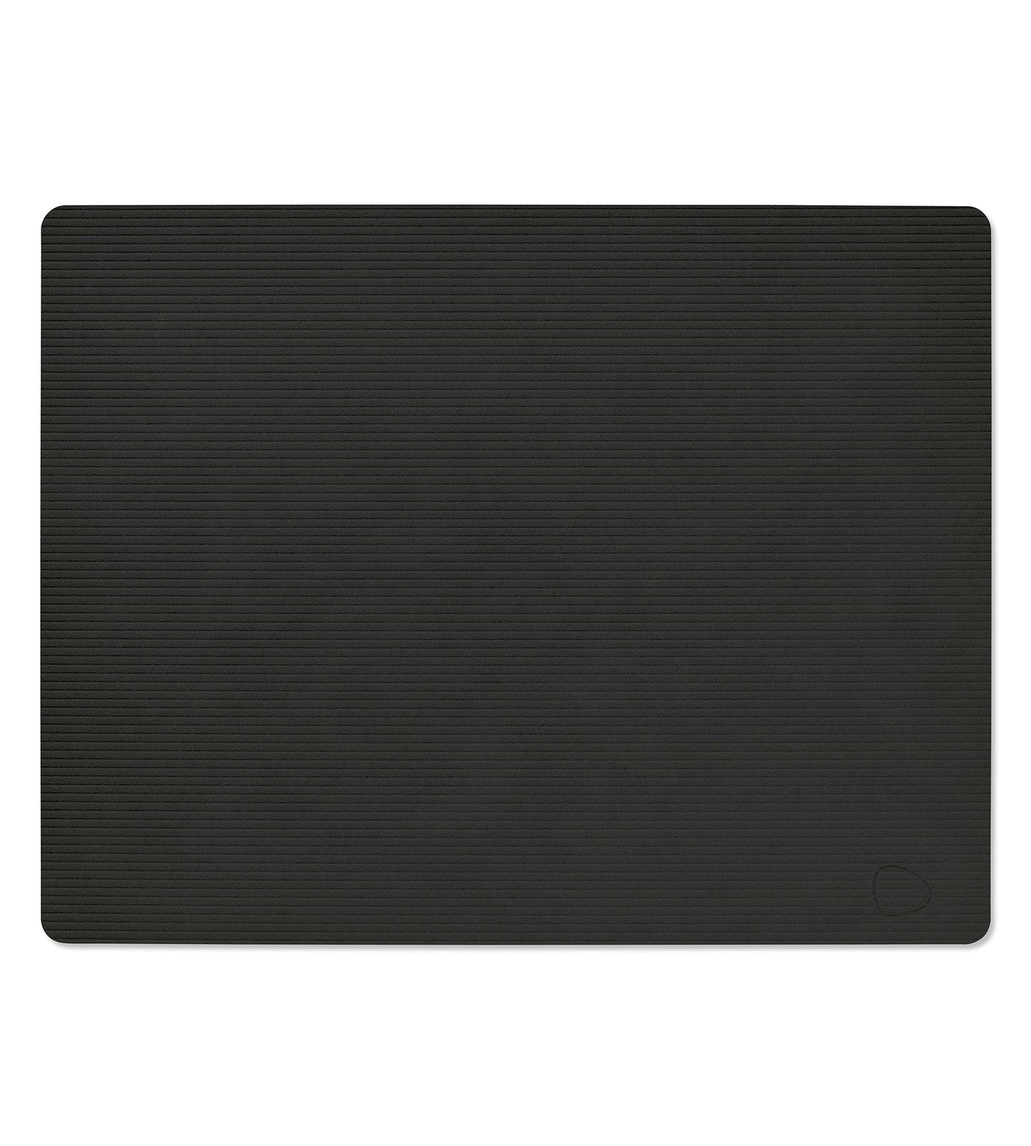 TABLE MAT SQUARE L CORDUROY BLACK INK