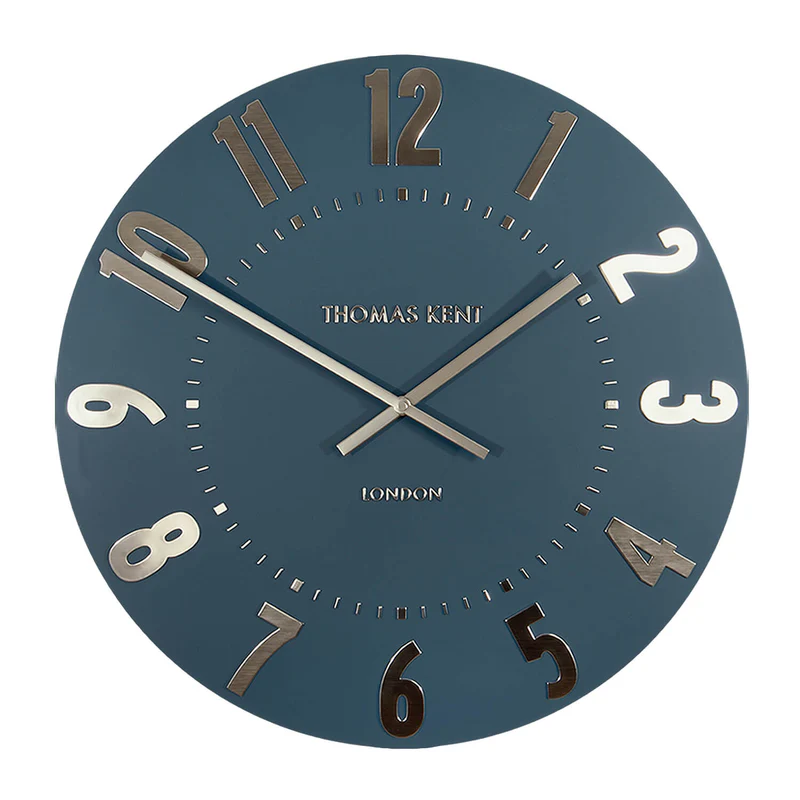 MULBERRY WALL CLOCK-MIDNIGHT BLUE