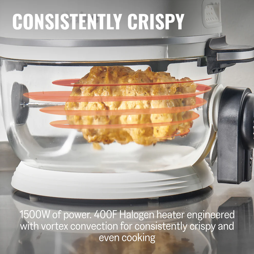 FRITAIRE GLASS AIR FRYER - ORANGE