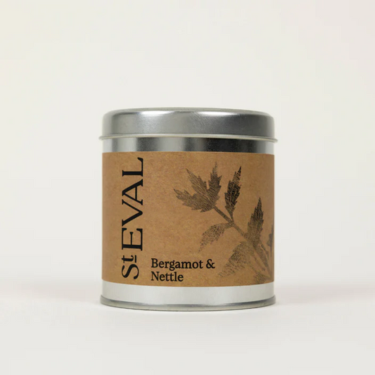 BERGAMONT & NETTLE SCENTED TIN CANDLE