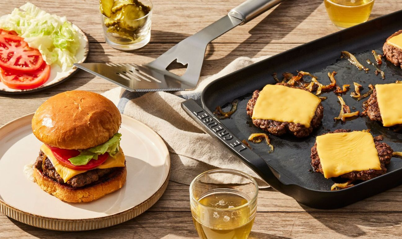 LE CREUSET BBQ RECTANGULAR GRIDDLE