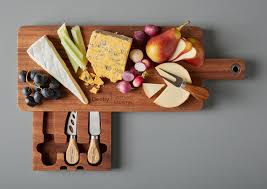 DENBY JAMES MARTIN 4 PIECE CHEESEBOARD PADDLE KIT