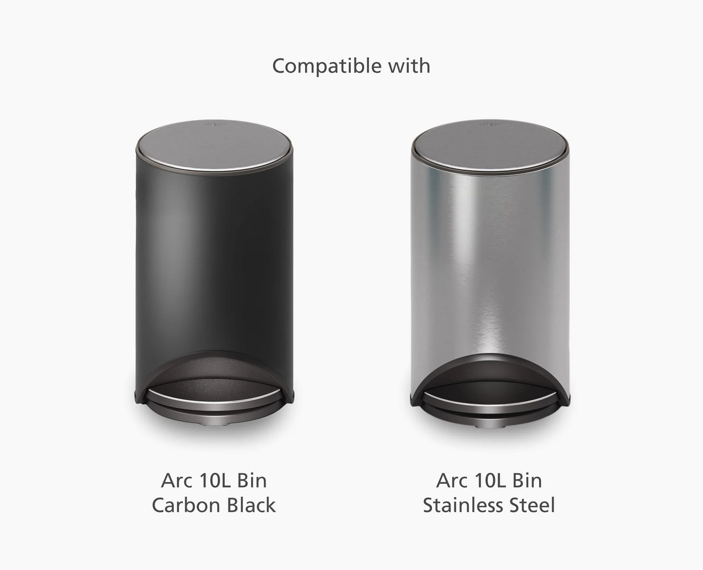 JOSEPH JOSEPH IW9 10L ECO BIN LINERS 80PCS (GREY)