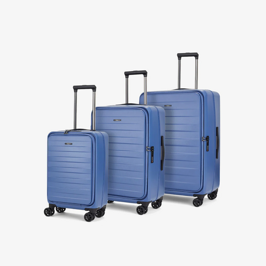 ROCK EDEN INDIGO SUITCASE