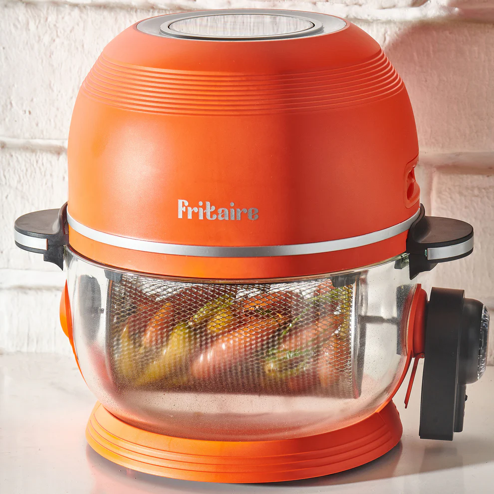 FRITAIRE GLASS AIR FRYER - ORANGE