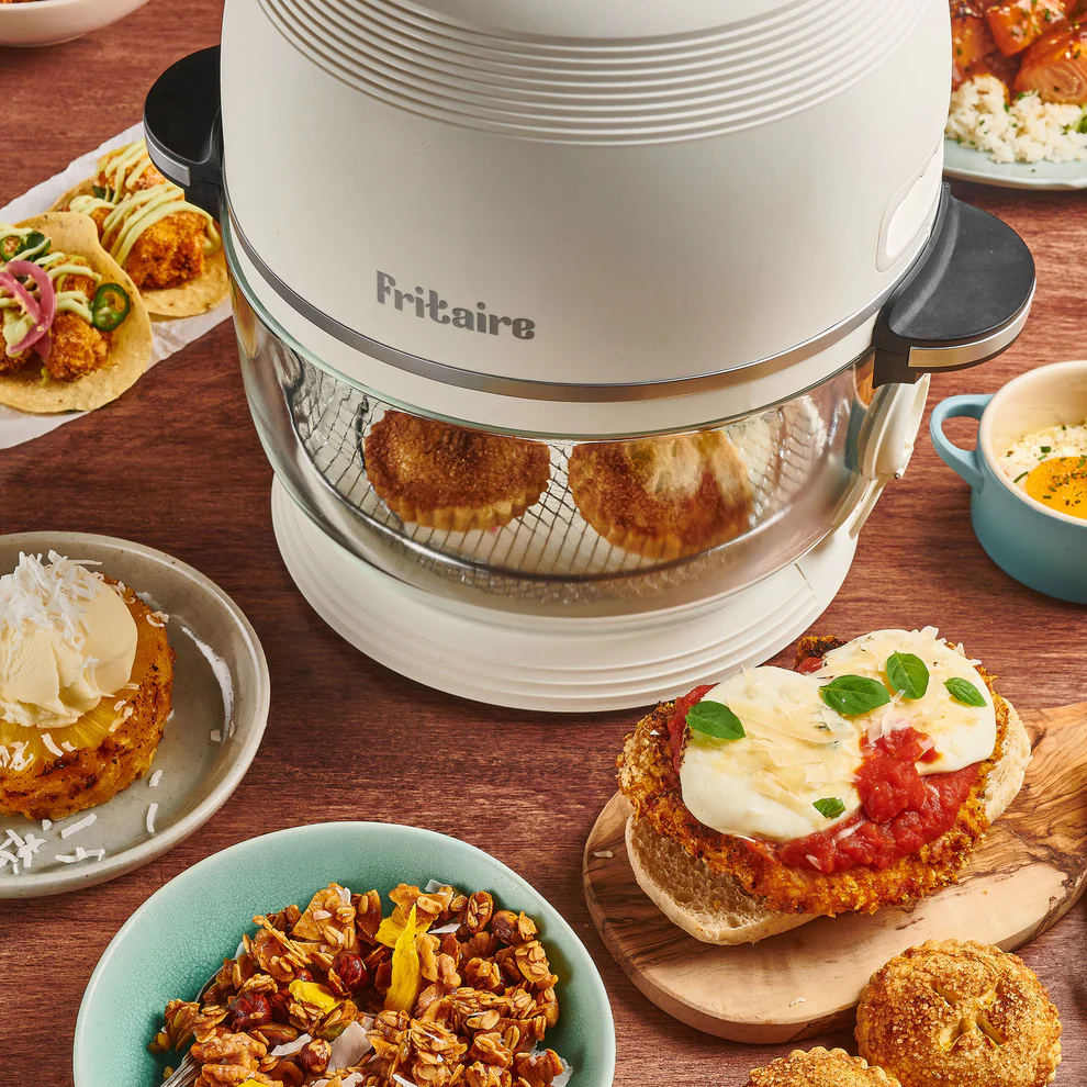 FRITAIRE GLASS AIR FRYER - ORANGE