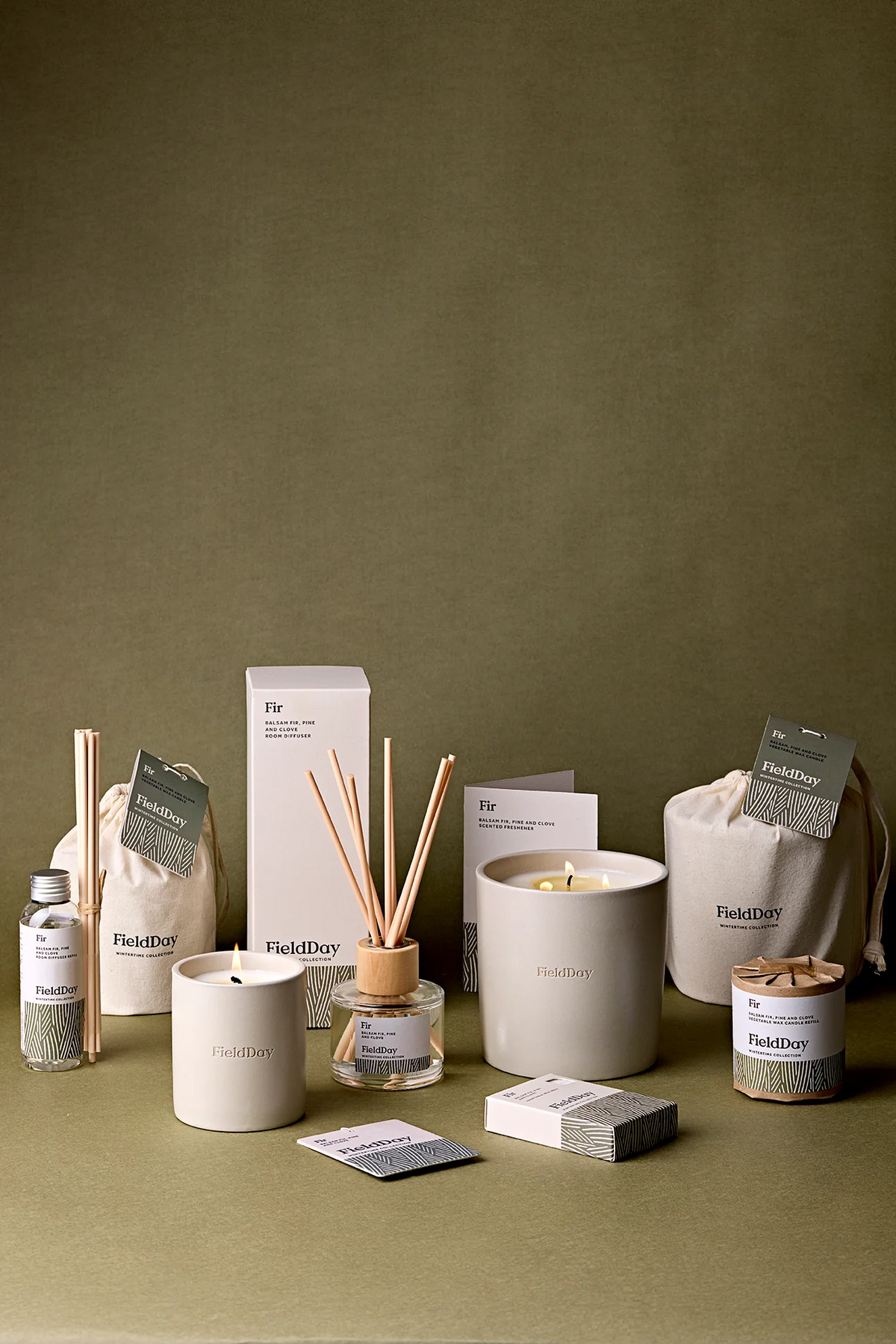 FIELD DAY FIR CANDLE REFILL
